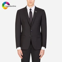 2019 slim fit black men suits for wedding business bridegroom smart casual costume prom tuxedo best man blazer jacketpants