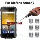2 шт. для Ulefone Armor 2 закаленное стекло Защита для экрана 5,0 дюймов Высокое разрешение 9H жесткая стеклянная пленка Ulefone Armor 2 Чехол пленка #