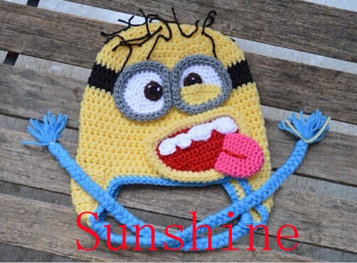 Despicable Me 2 Minion Hat Crochet 