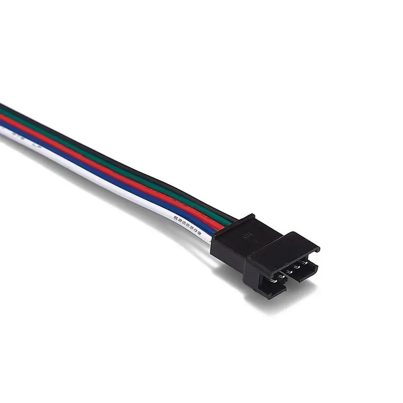 5 Pin женский мужской SM JST Соединительный кабель Extension провода шнур для 5050 RGBW RGBWW