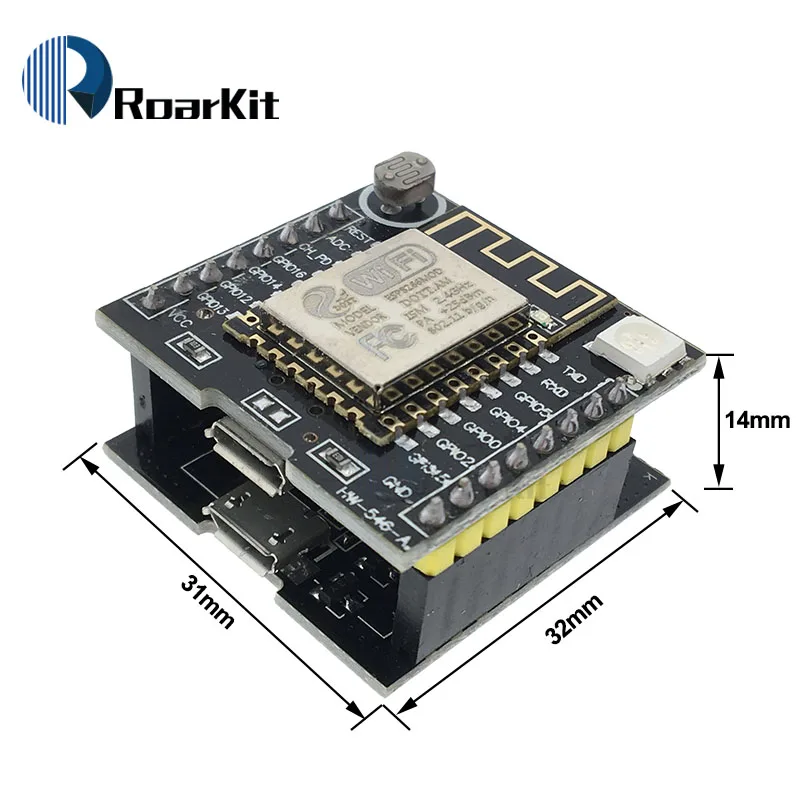 ESP8266 ESP 12F ESP12F CH340 WIFI серийная плата разработки Witty Cloud MINI Nodemcu USB для TTL Micro модуль