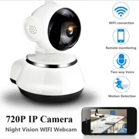 720p hd wireless wifi ip camera home security surveillance camera 3 6mm lens wide angle indoor camera support night vision