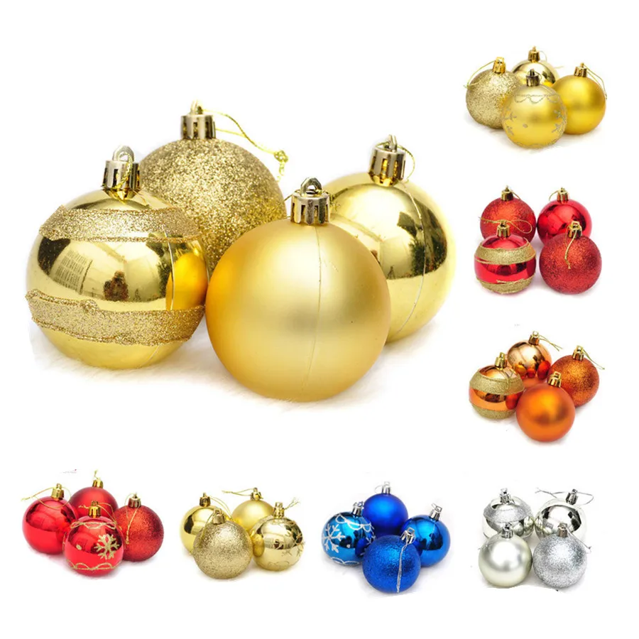 Рождественский шар украшение для елки светильник светлый цветной золотой