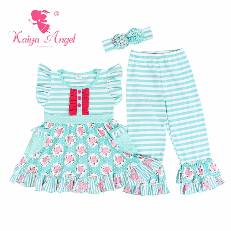KY-TZ-757 Kaiya Angel/Летняя Пижама для новорожденных мальчиков и девочек, одежда для малышей, Розовая белая точка 4 июля, комбинезон без рукавов с оленем и цветочным принтом - Цвет: KY-TZ-757