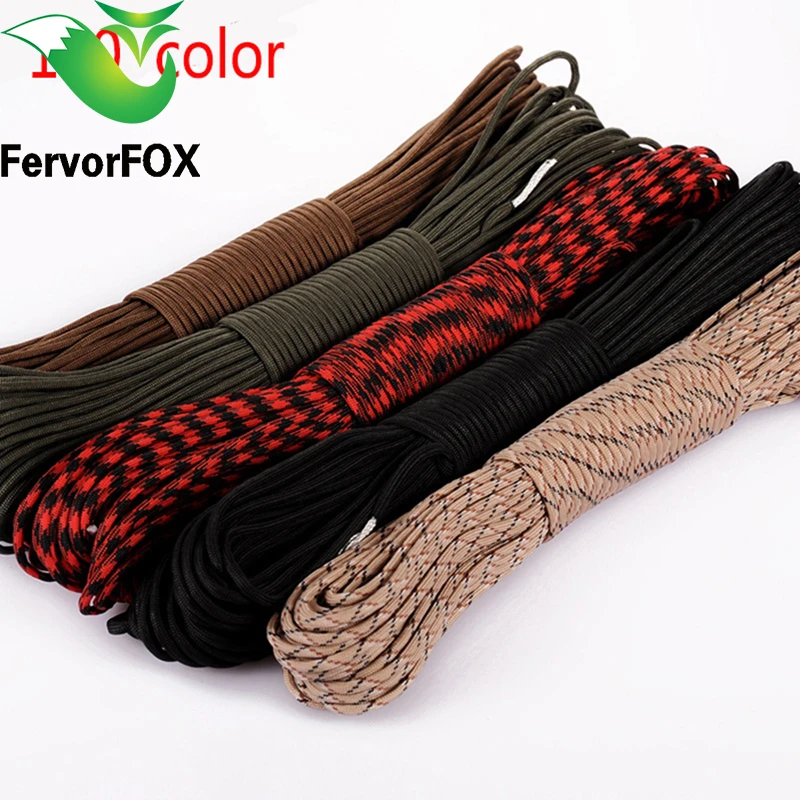 Паракорд 100 парашютный шнур стандарты министерства обороны США Тип III 7 нитей 550