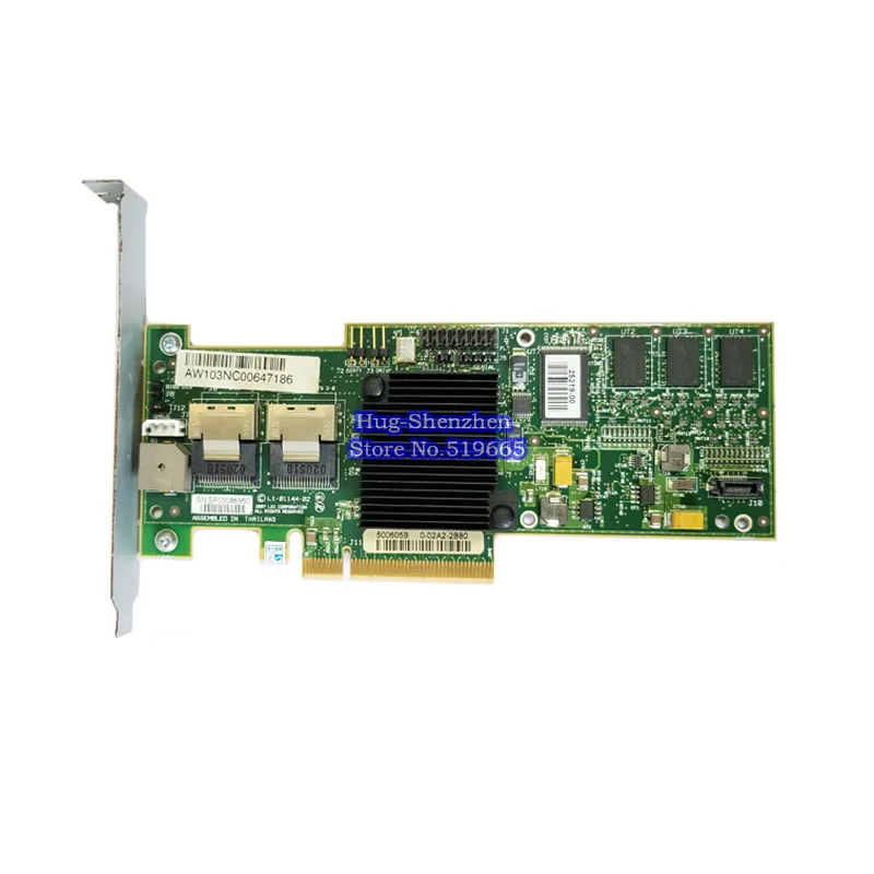 Для MegaRAID SAS 8708EM2 8-портовый PCI-E карта для массива данных поддерживает RAID0 1 батарея