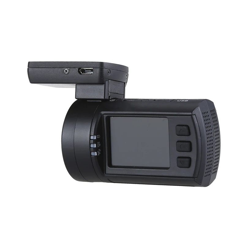 Автомобильный видеорегистратор камера GPS DVR 1080P с двумя объективами парковкой