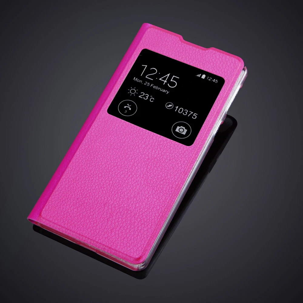 E5 чехол Fundas роскошный модный защитный чехол для телефона для sony xperia E5 F3313 F3311 откидной Чехол из искусственной кожи с окошком для просмотра