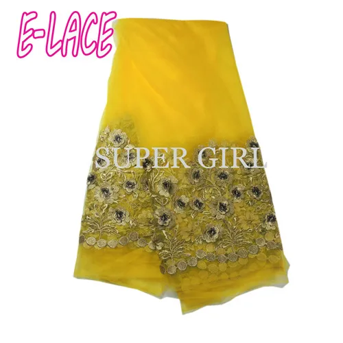 2017 Последние Французский в нигерийском стиле шнуровка ткани Высокое качество