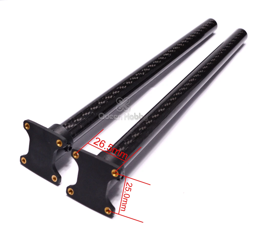 260mm 26cm Carbon Fiber Non-retractable Landing Gear For FPV S550 F550 Frame Multicopter | Игрушки и хобби