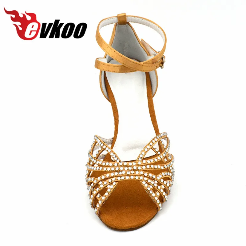 Туфли для латиноамериканских танцев со стразами каблук 7 см 5 см|ballroom dance shoes|latin