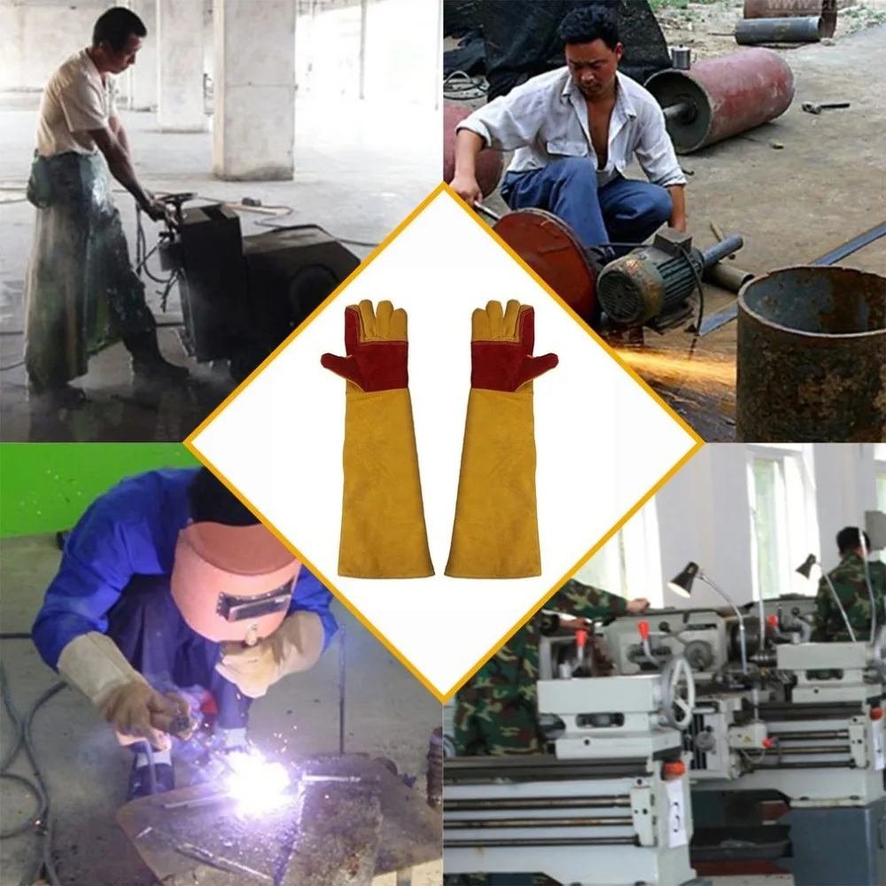 1 пара садовых перчаток защитные рабочие перчатки для работы с электроприводом