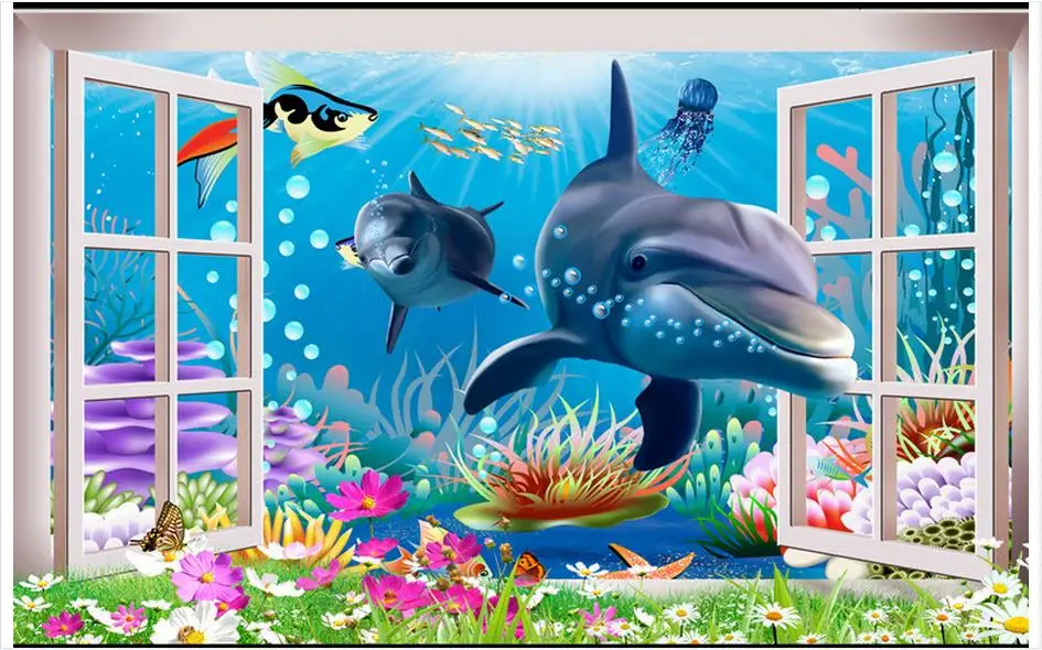 Высокое качество Горячая распродажа Новые Пользовательские 3d фото обои фрески 3 d