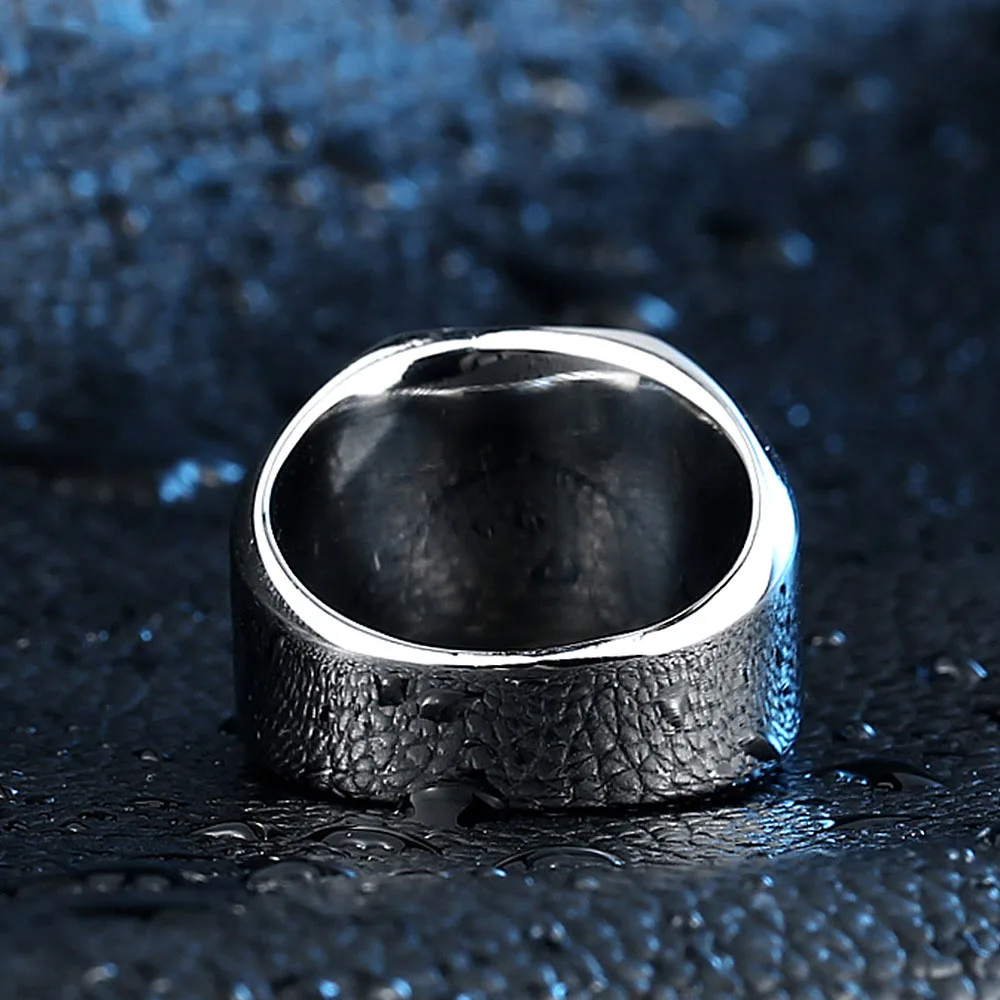 Для Орды кольца WOW Орда баннеры кольцо титановая сталь серебро дропшиппинг SP134 |