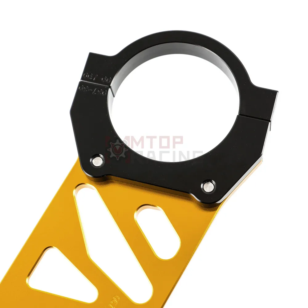 Передняя вилка стабилизатор Brace Серебро Золото для Kawasaki ZEPHYR 400/X 1989 1990 1991 1992 1993 1994 1995 1996