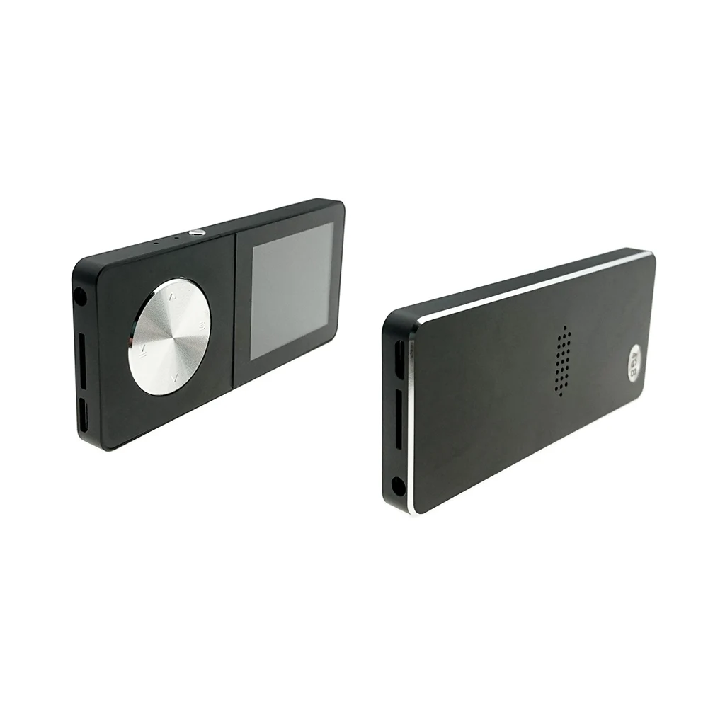 HOMEBARL T01 3th 4th MP4 плеер Видео Музыка 4 ГБ 8 ГБ 16 ГБ металлические плееры 1," с Micro SD картой TF слот для карты fm-радио динамик