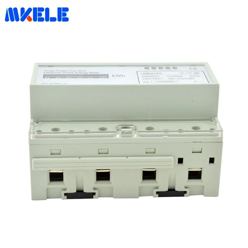Makerele AC 60 Гц ваттметр din рейка MK LEM021GC портативный цифровой ЖК дисплей трехфазный