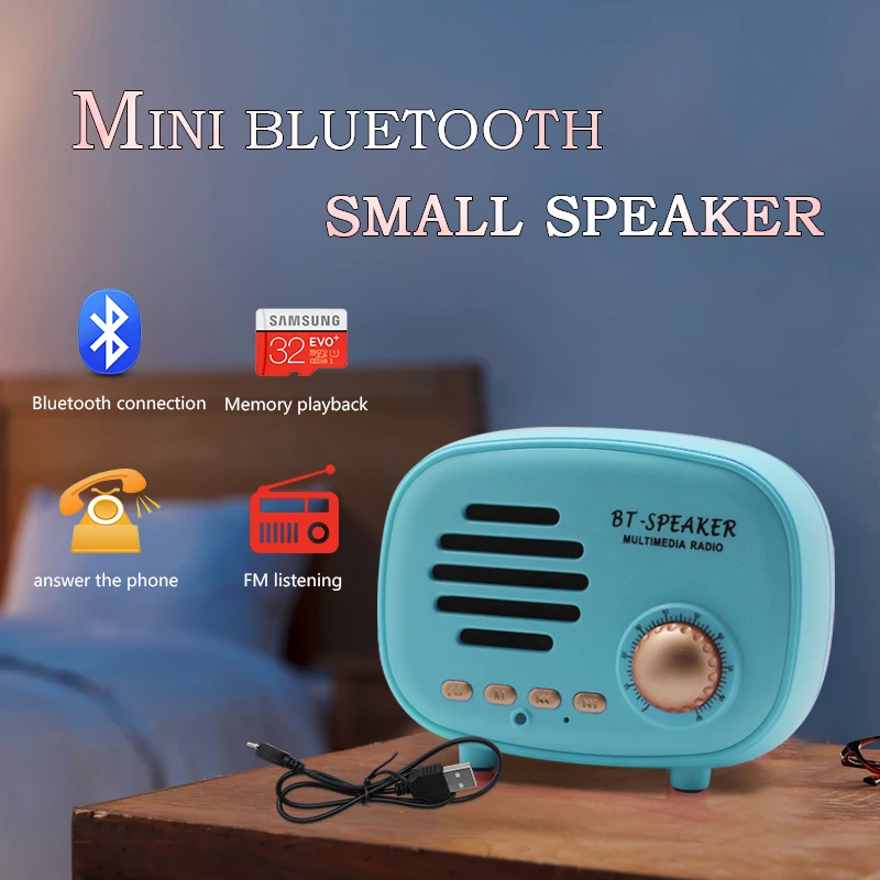 MOONSTAR Bluetooth динамик светодиодный портативный мини беспроводной плеер USB Радио Fm Mp3