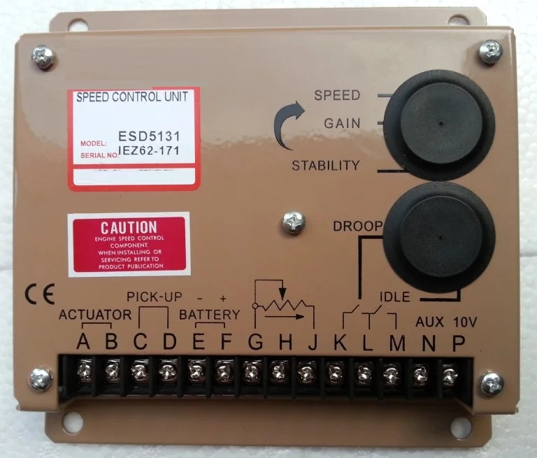 

Generators electronic speed control board ESD5131