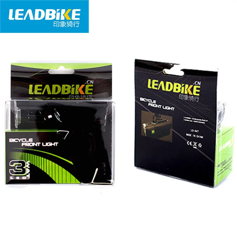 LEADBIKE черный фонарик на велосипедный фонарь передняя фара для Аксессуары