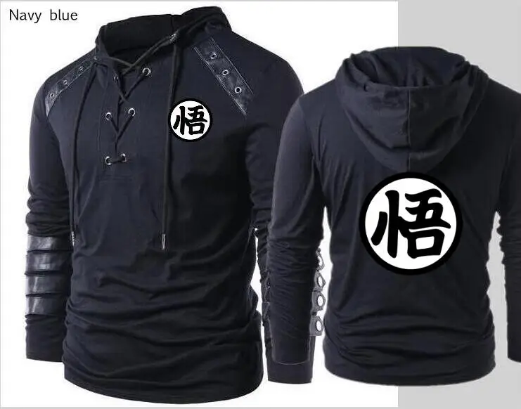 Модные мужские семь бусины с драконом Сунь Укун Ву слово COS аниме одежда