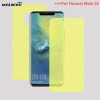 maijieke frontback hydrogel full coverage film on for huawei mate 20 tpu film for huawei mate20 screen protective film