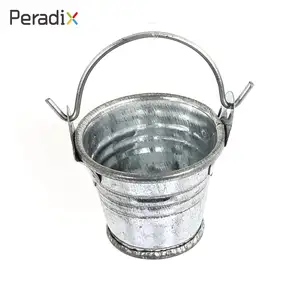 2018 модная мини кукла мусорный бак безопасный материал мини кукла ведро серебро предметы интерьера небольшой культивировать интерес