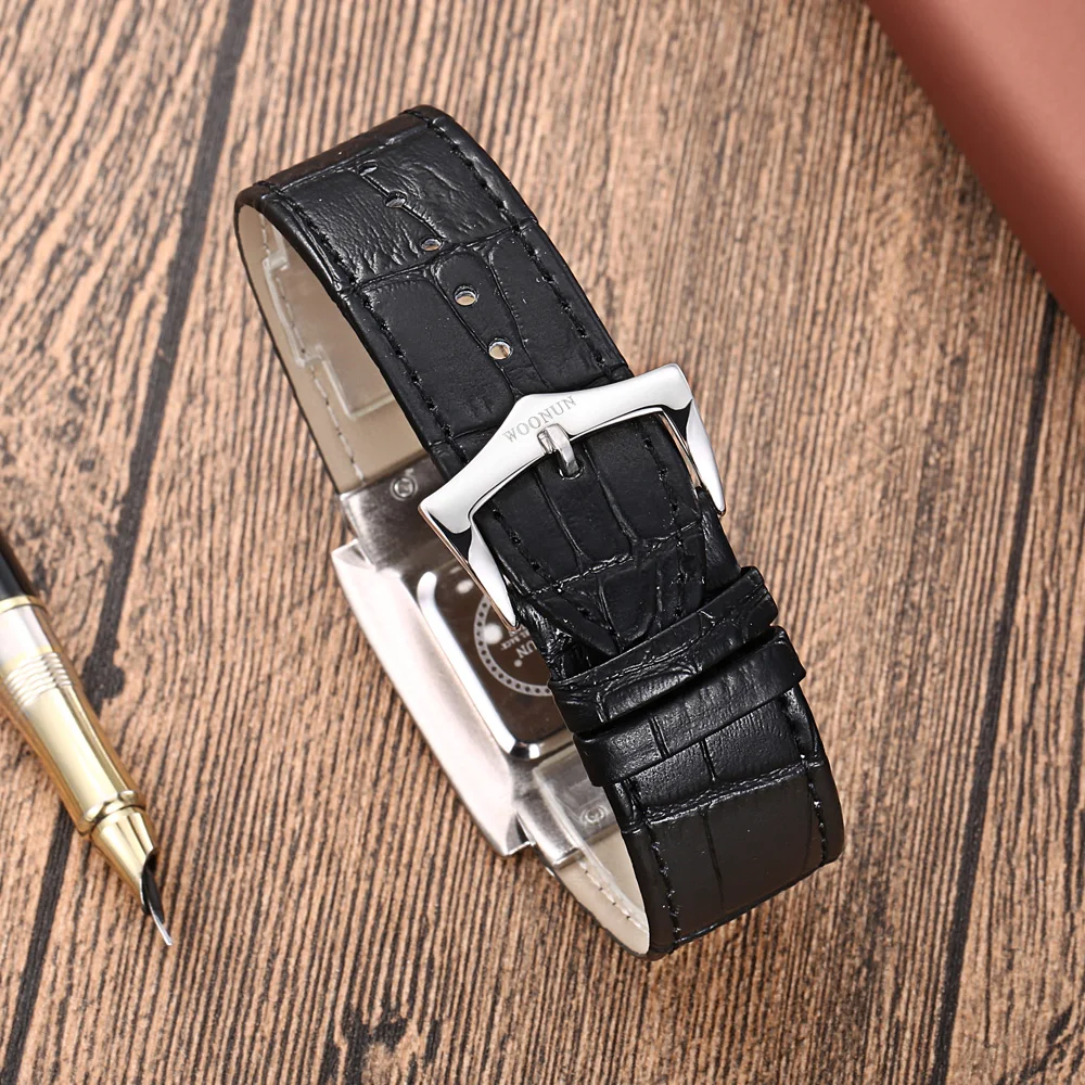 Часы мужские кварцевые ультратонкие прямоугольные в японском стиле 2020|watch for|watches