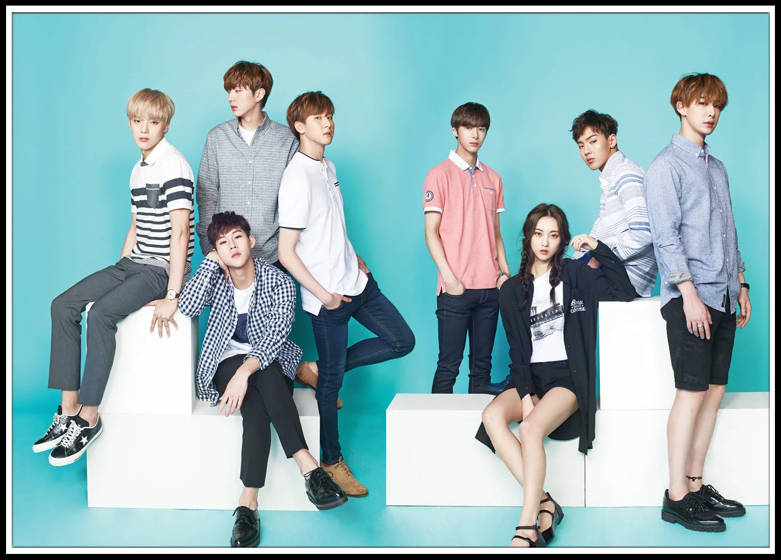 Постер Monsta X наклейки на стену с прозрачным изображением украшение для дома