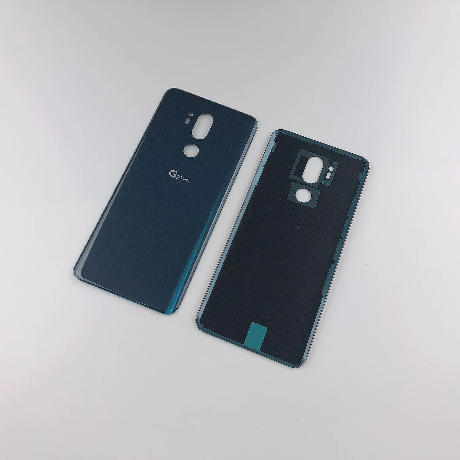 Оригинальная задняя крышка для LG G7 ThinQ G7+ G710 G710EM корпус стеклянная крышка батареи+ наклейка