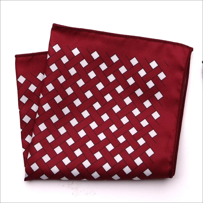 MPK-021pocket square Портной Смит дизайнер Карманный квадратный из микрофибры с принтом Пейсли клетчатый Модный платок в горошек Пейсли Цветочный стиль носовой платок - Цвет: MPK-021pocket square