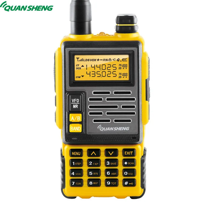 Quansheng TG-007 VHF UHF двухдиапазонный DTMF FM 10 км длинный диапазон 128CH Ham Радио рация сестра Quansheng TG-UV2 плюс UV-R50