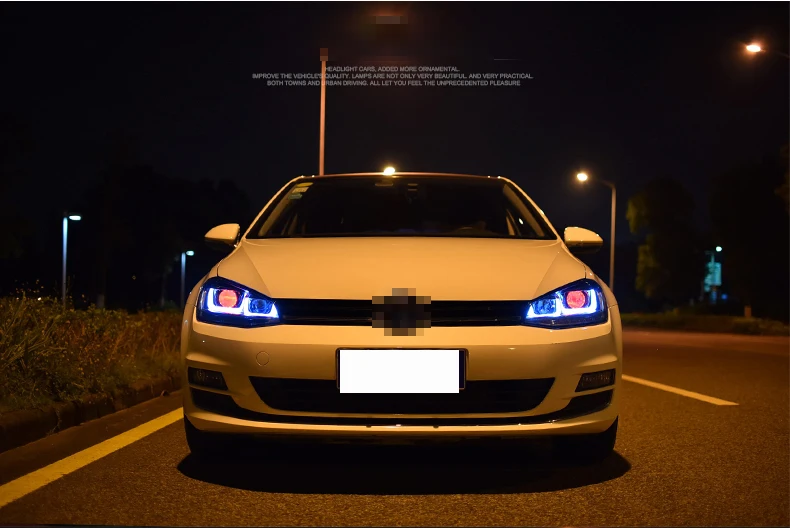 Для VOLKSWAGEN для гольфа 7 светодио дный сборки фар 2013- год