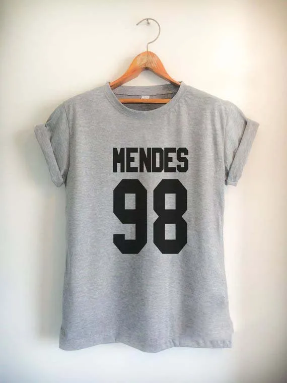 Sugarbaby Mendes 98 футболка унисекс для женщин и мужчин Tumblr с коротким рукавом модные