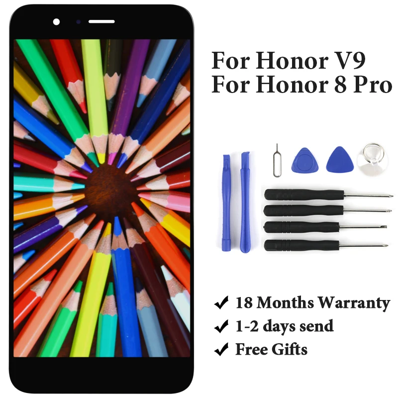 Для Huawei Honor V9 ЖК экран с рамкой DUK AL20 L09 Pantalla для 8 Pro дисплей Панель телефона
