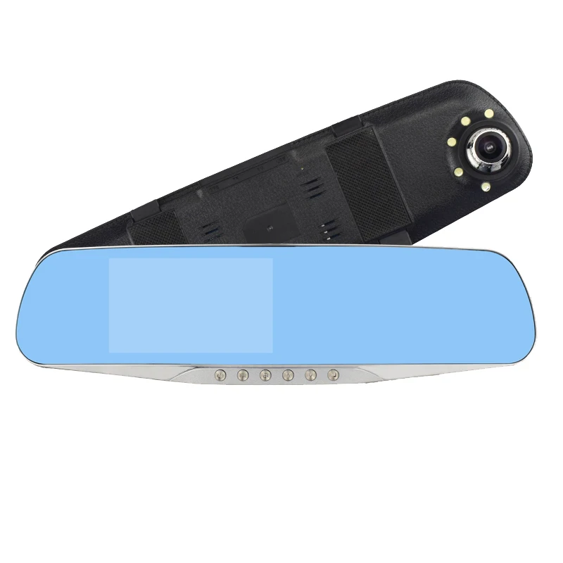 Двойной объектив камеры автомобиля зеркало заднего вида авто DVRs автомобили