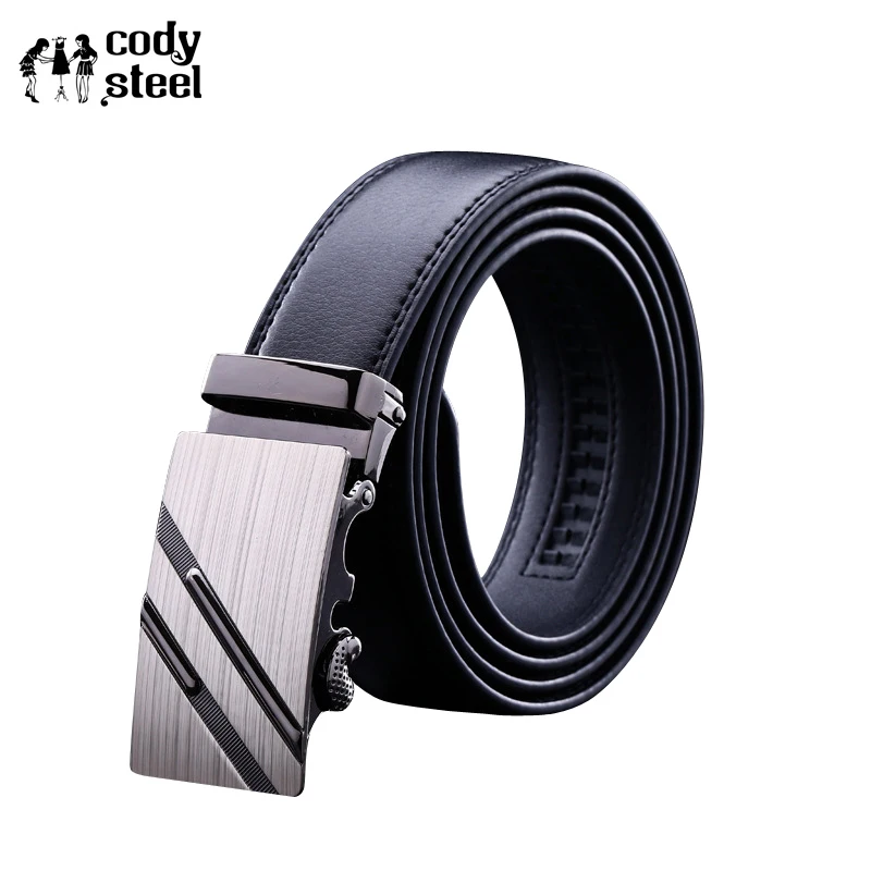Ремни Cody Steel мужские из искусственной кожи с автоматической пряжкой|men belt automatic|belt