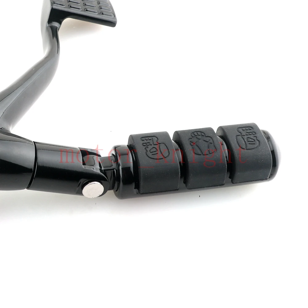 Черный передний контроль Полный комплект с колышками тяги рычагов для Harley Sportster