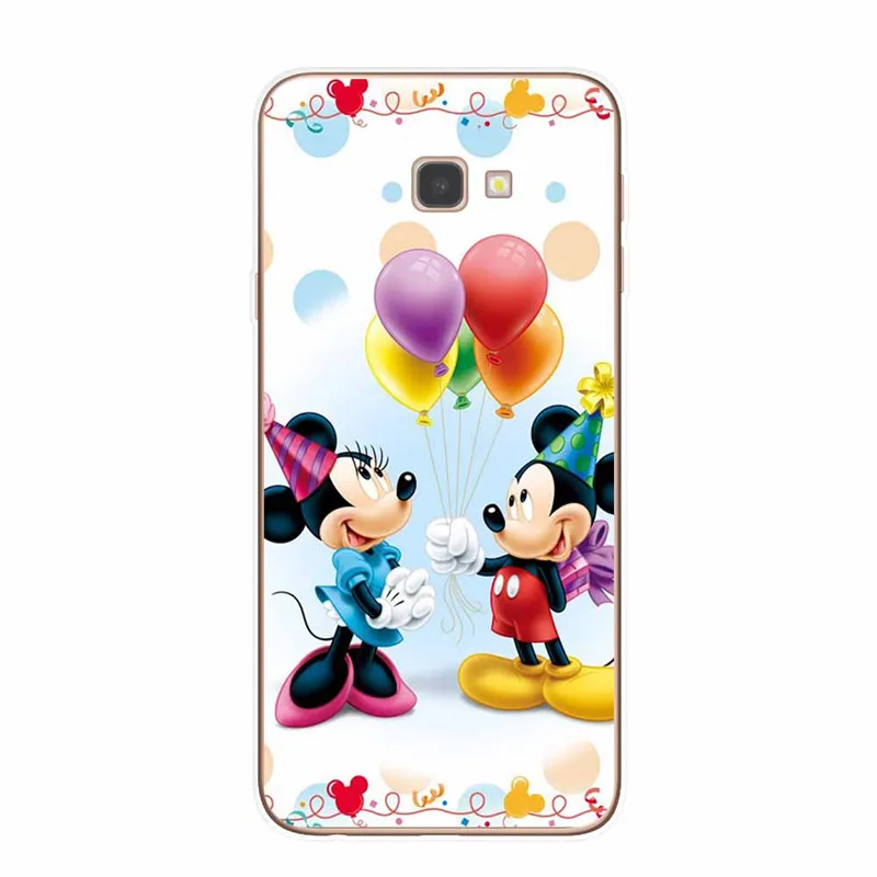 Милые чехлы для телефонов с изображением Минни Маус для samsung J3 J5 J7 J4 J6 Plus Note 8 9 10 Pro, мягкий чехол из ТПУ - Цвет: T6257