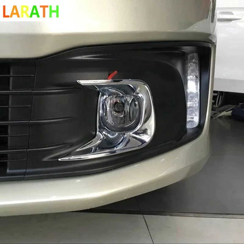 2 шт. наклеиваемого покрытия для автостайлинга из ABS хромированные передние