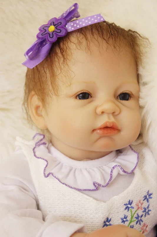

NPK Doll Realistic Girl Silicone Reborn Babies Dolls Education Toys Real Baby Lifelike Bebe Reborn Menina Bonecas Christmas Gift