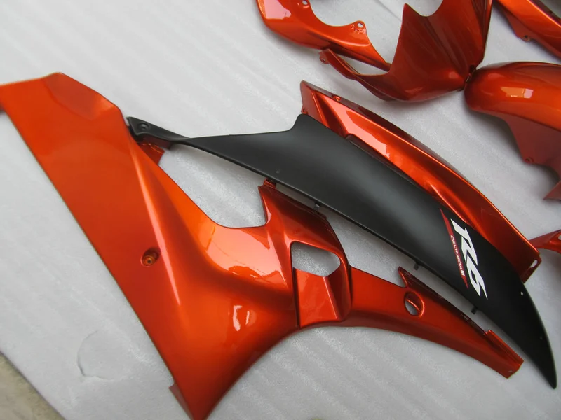 Набор обтекателей для мотоциклов YZFR6 06 07 YZF R6 2006 2007 YZF600 ABS красный черный набор + 7