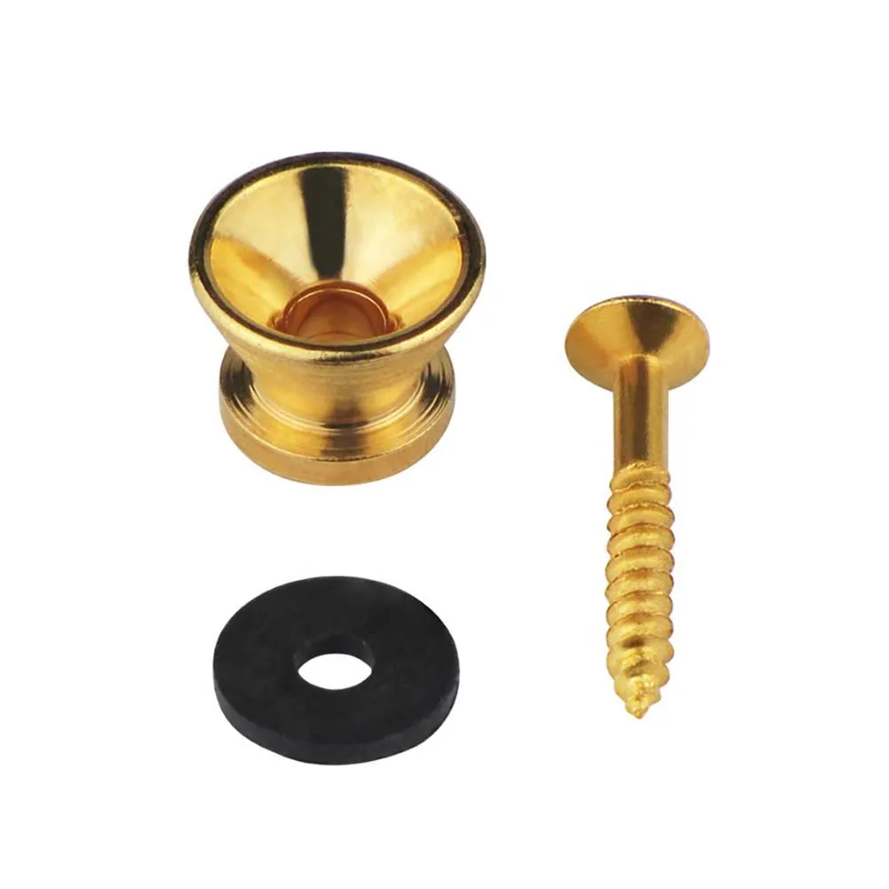 2 шт./лот Новый цвета: золотистый серебристый черная гитара ремень колышки для