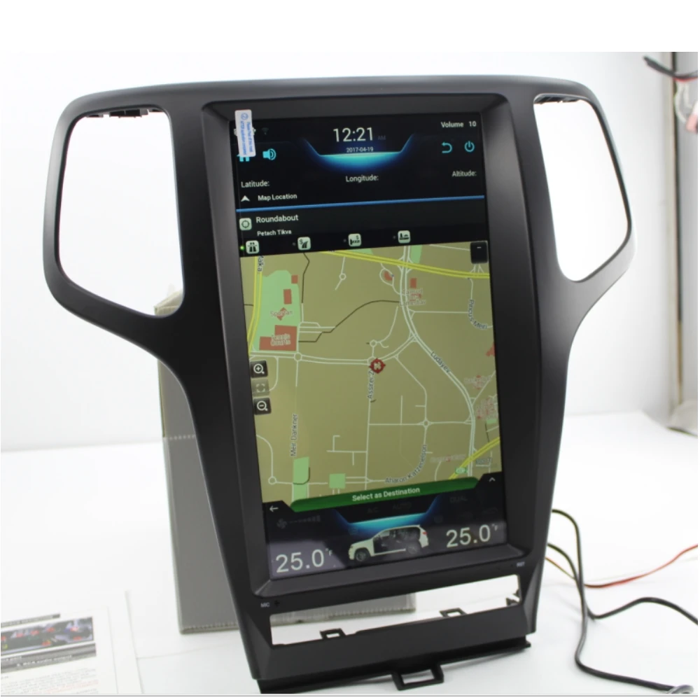 LiisLee Автомобильный мультимедийный для Jeep Grand Cherokee WK2 2009 2010 2011 2012 2013 NAVI gps wifi Аудио Радио навигационные карты 13,6 дюймов