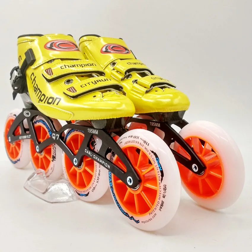 Чемпионская профессиональная обувь для катания на коньках взрослых детей