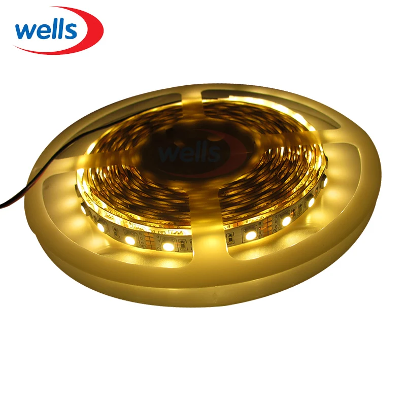 DC 12V 5050 Светодиодная лента fiexible светильник 60Led/m RGB белый теплый красный зеленый
