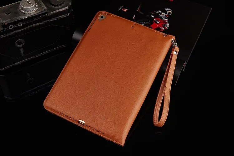Ручной кожаный чехол с ремешком на руку для iPad mini1 2 3 7,9 дюймов, бизнес Складная подставка для карт, смарт-чехол для iPad mini1 mini2 mini3