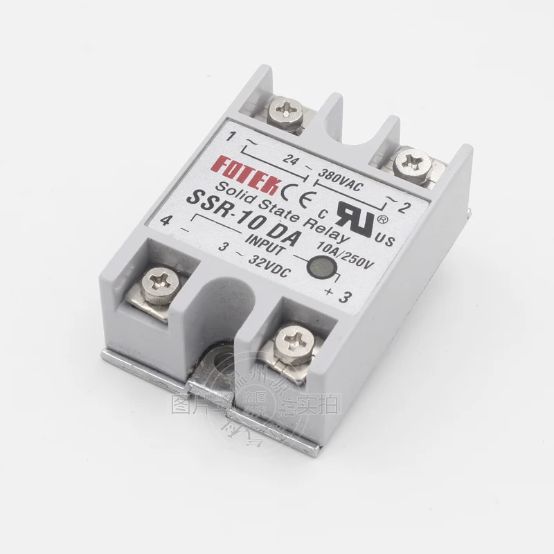 1 шт. твердотельные реле SSR-25DA 25A SSR-10DA SSR-40DA 5-24VDC до 24-380V AC SSR 25DA6-20mA - Габаритные размеры: SSR-10DA