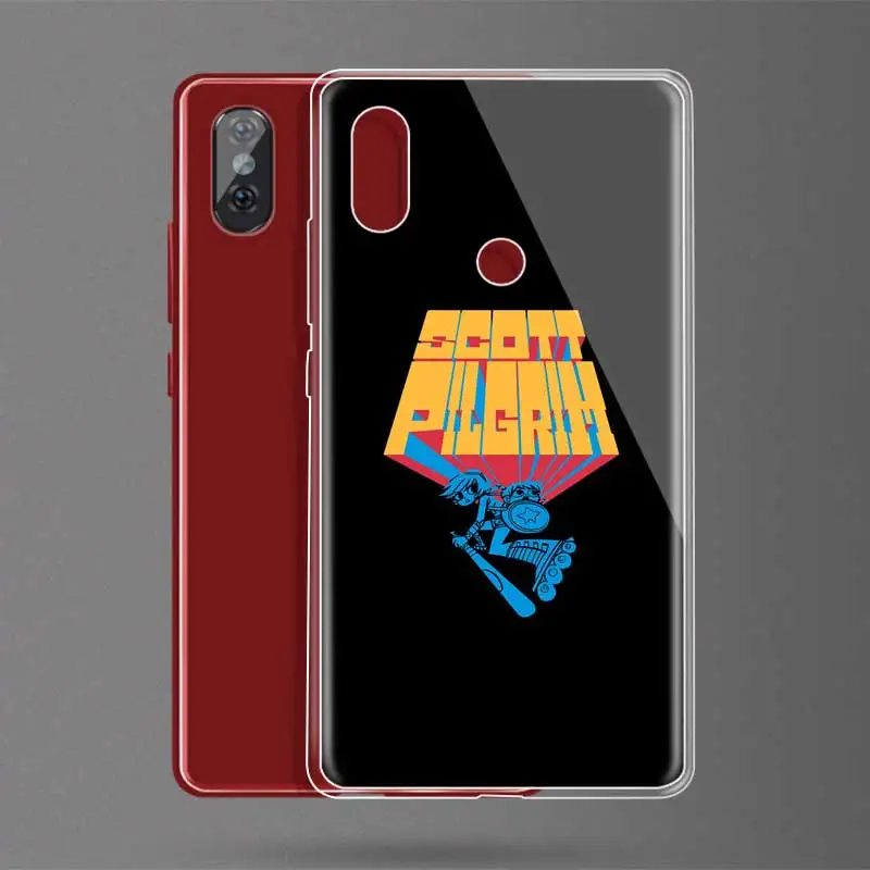 DREAMFOX N197 Scott Pilgrim Soft TPU Silicone Cover For Xiaomi Mi Mix 3 A1 A2 5C 5X 6 6X 8 9 Lite SE Play Pocophone F1 Case |