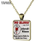 TAFREE винтажное ожерелье с подвеской Свидетели ивы без крови, модель JW.ORG, бронзовая цепочка, женские Украшения QF90